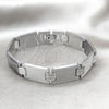 Stainless Steel Solid Bracelet, Polished, Steel Finish, 03.63.22915.08