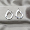 Sterling Silver Small Hoop, Polished, Silver Finish, 02.395.0052