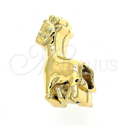 Oro Laminado Love Link Pendant, Gold Filled Style Golden Finish, 05.179.0008