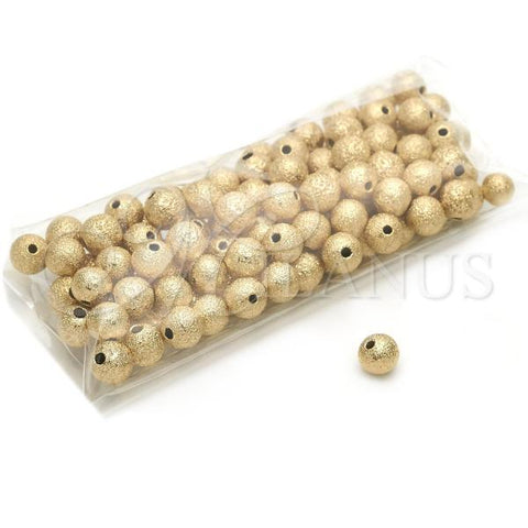 Oro Laminado Bead, Gold Filled Style Matte Finish, Golden Finish, 5.234.027.06.100