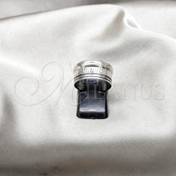 Stainless Steel Mens Ring, Polished, Steel Finish, 01.63.0582.08