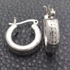 Sterling Silver Small Hoop, Polished, Silver Finish, 02.395.0002.20