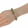 Oro Laminado Fancy Bracelet, Gold Filled Style Golden Finish, 03.168.0002