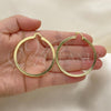 Oro Laminado Medium Hoop, Gold Filled Style Polished, Golden Finish, 5.136.023.45