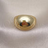Oro Laminado Elegant Ring, Gold Filled Style Ball Design, Polished, Golden Finish, 01.213.0048