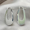 Sterling Silver Medium Hoop, Polished, Silver Finish, 02.395.0012.30