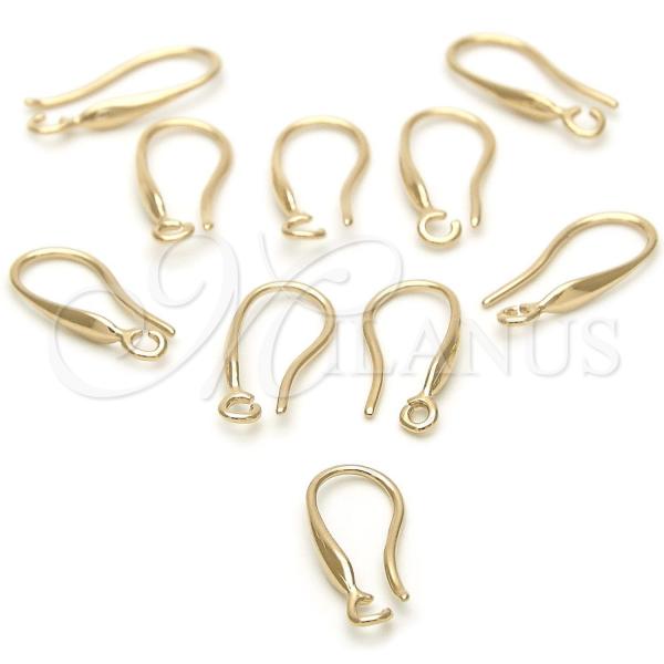 Oro Laminado Hook, Gold Filled Style Polished, Golden Finish, 12.63.0009