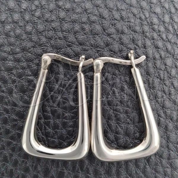 Sterling Silver Small Hoop, Polished, Silver Finish, 02.399.0029.15