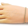 Oro Laminado Basic Bracelet, Gold Filled Style Rope Design, Polished, Golden Finish, 5.222.036.07