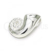 Sterling Silver Fancy Pendant, Polished,, 05.398.0050