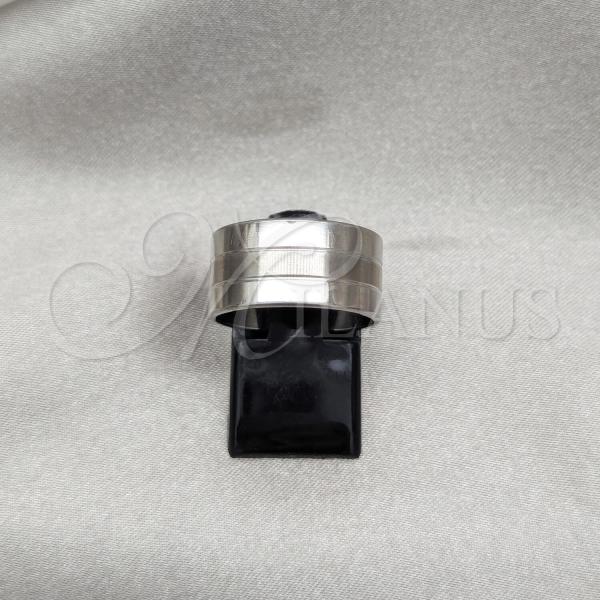 Stainless Steel Mens Ring, Polished, Steel Finish, 01.63.0581.07