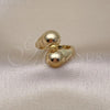 Oro Laminado Elegant Ring, Gold Filled Style Polished, Golden Finish, 01.213.0056