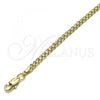 Oro Laminado Basic Bracelet, Gold Filled Style Bismark Design, Polished, Golden Finish, 04.213.0262.08
