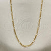 Oro Laminado Basic Necklace, Gold Filled Style Polished, Golden Finish, 04.213.0218.18