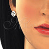 Stainless Steel Stud Earring, Butterfly Design, with Ivory Pearl, Polished, Steel Finish, 02.271.0030