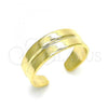 Oro Laminado Toe Ring, Gold Filled Style Polished, Golden Finish, 01.117.0012 (One size fits all)