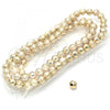 Oro Laminado Bead, Gold Filled Style Ball Design, Diamond Cutting Finish, Golden Finish, 5.234.026.08.100