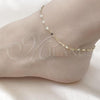 Oro Laminado Basic Anklet, Gold Filled Style Polished, Golden Finish, 03.213.0311.10