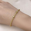 Oro Laminado Individual Bangle, Gold Filled Style Polished, Golden Finish, 07.368.0004