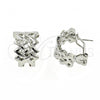 Rhodium Plated Stud Earring, Polished, Rhodium Finish, 02.59.0081.1 *PROMO*