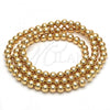 Oro Laminado Bead, Gold Filled Style Ball Design, Polished, Golden Finish, 5.234.028.08.100