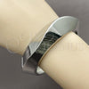 Rhodium Plated Individual Bangle, Polished, Rhodium Finish, 07.215.0018.1.05