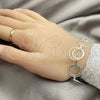 Sterling Silver Fancy Bracelet, Polished, Silver Finish, 03.392.0006.07