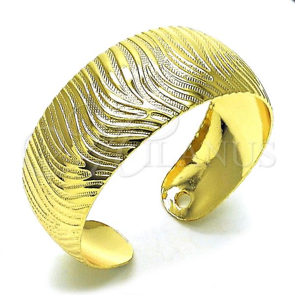 Oro Laminado Individual Bangle, Gold Filled Style Polished, Golden Finish, 07.432.0003