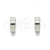Stainless Steel Huggie Hoop, Polished, Steel Finish, 02.255.0007.10