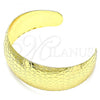 Oro Laminado Individual Bangle, Gold Filled Style Diamond Cutting Finish, Golden Finish, 5.229.012