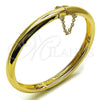 Oro Laminado Individual Bangle, Gold Filled Style Polished, Golden Finish, 07.185.0020.06