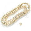 Oro Laminado Bead, Gold Filled Style Ball Design, Diamond Cutting Finish, Golden Finish, 5.234.026.08.100