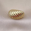 Oro Laminado Elegant Ring, Gold Filled Style Polished, Golden Finish, 01.213.0046