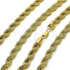 Oro Laminado Basic Necklace, Gold Filled Style Chunky Design, Polished, Golden Finish, 04.213.0334.24