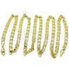 Oro Laminado Basic Necklace, Gold Filled Style Mariner Design, Polished, Golden Finish, 5.222.025.28