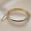 Oro Laminado Individual Bangle, Gold Filled Style Polished, Golden Finish, 07.185.0020.05