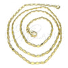 Oro Laminado Basic Necklace, Gold Filled Style Polished, Golden Finish, 04.213.0216.18