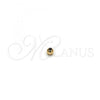 Oro Laminado Bead, Gold Filled Style Ball Design, Polished, Golden Finish, 5.234.028.02.100