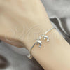 Sterling Silver Charm Bracelet, Dolphin Design, Polished, Silver Finish, 03.397.0012.07