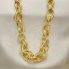 Oro Laminado Basic Necklace, Gold Filled Style Polished, Golden Finish, 04.331.0003.36