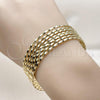 Oro Laminado Semanario Bangle, Gold Filled Style Polished, Golden Finish, 07.213.0018.05