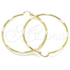 Oro Laminado Extra Large Hoop, Gold Filled Style Polished, Tricolor, 5.134.016.1.70