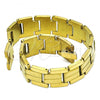 Stainless Steel Solid Bracelet, Polished, Golden Finish, 03.114.0256.1.09