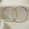 Oro Laminado Small Hoop, Gold Filled Style Polished, Golden Finish, 02.58.0081.50