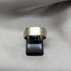 Stainless Steel Mens Ring, Polished, Golden Finish, 01.63.0711.06