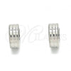 Stainless Steel Huggie Hoop, Polished, Steel Finish, 02.255.0009.10