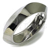 Rhodium Plated Individual Bangle, Polished, Rhodium Finish, 07.215.0018.1.05