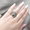 Stainless Steel Elegant Ring, Polished, Steel Finish, 01.63.0625.06