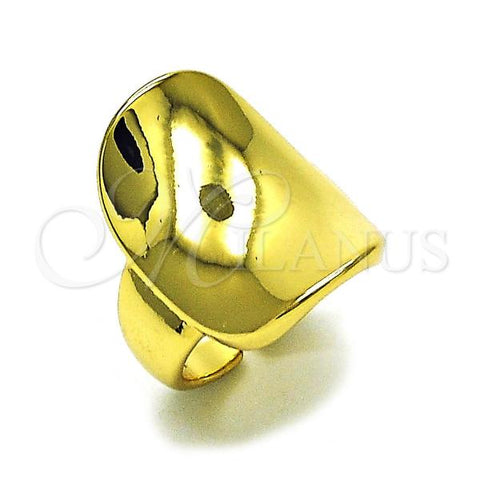 Oro Laminado Elegant Ring, Gold Filled Style Polished, Golden Finish, 01.341.0123