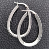 Sterling Silver Medium Hoop, Polished, Silver Finish, 02.389.0135.30
